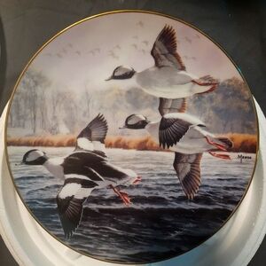 Limited edition porcelain collector places from The Bradford Company